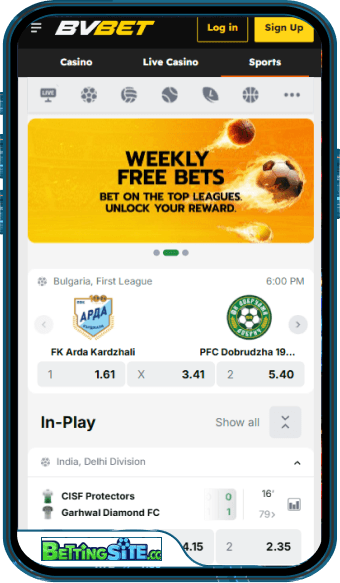 BVBet mobile app