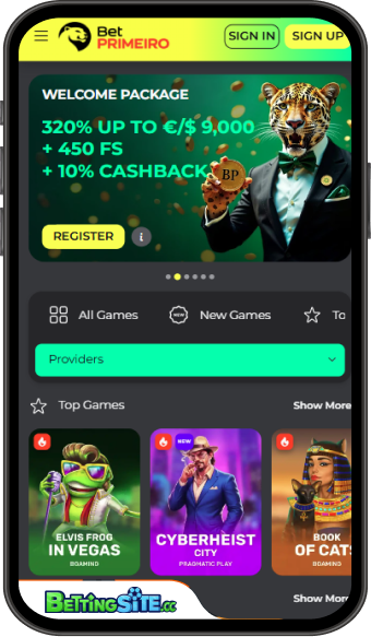 BetPrimeiro mobile app