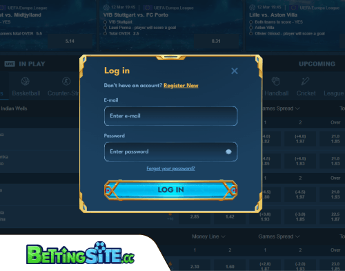 Casea betting login