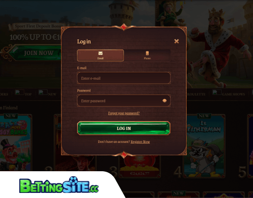 CrazyTower betting login