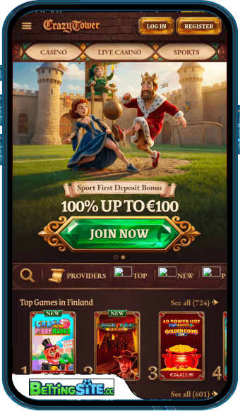 CrazyTower mobile app