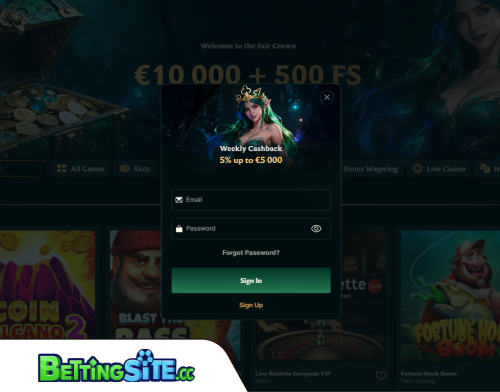 Fair Crown betting login
