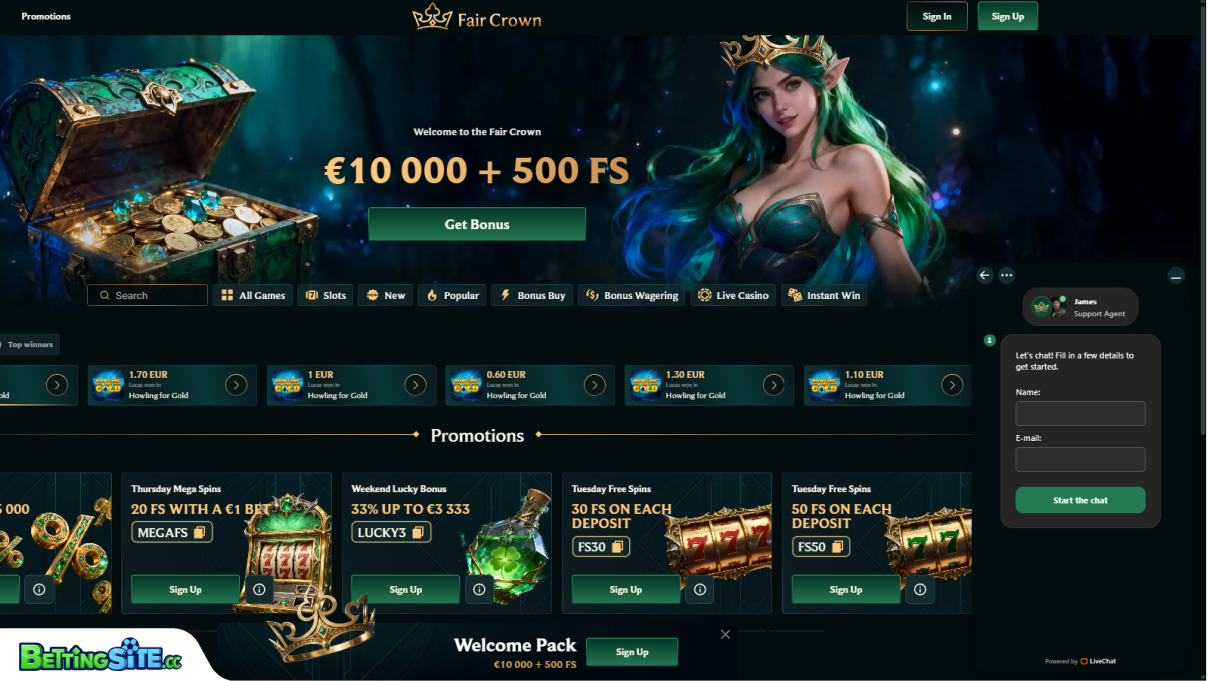 Fair Crown customer support