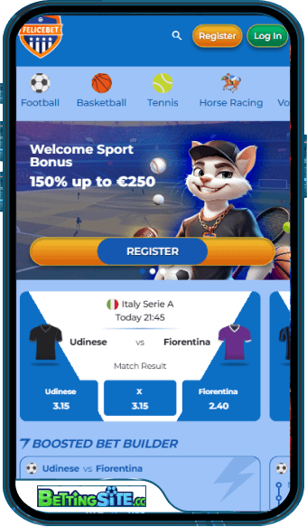 FeliceBet mobile app