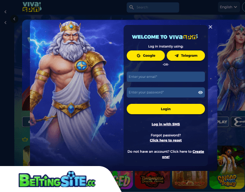 Vivaspin betting login