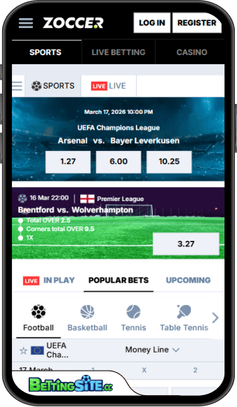 Zoccer mobile app