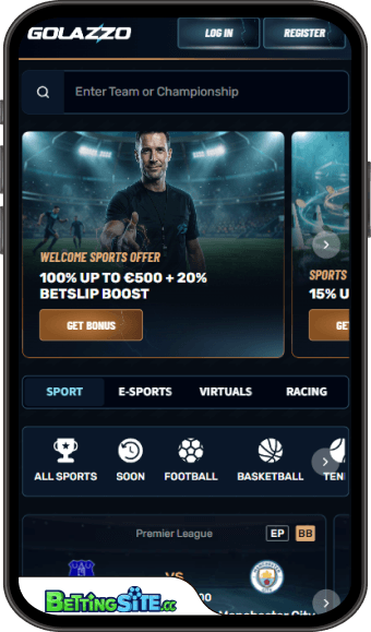 Golazzo mobile app