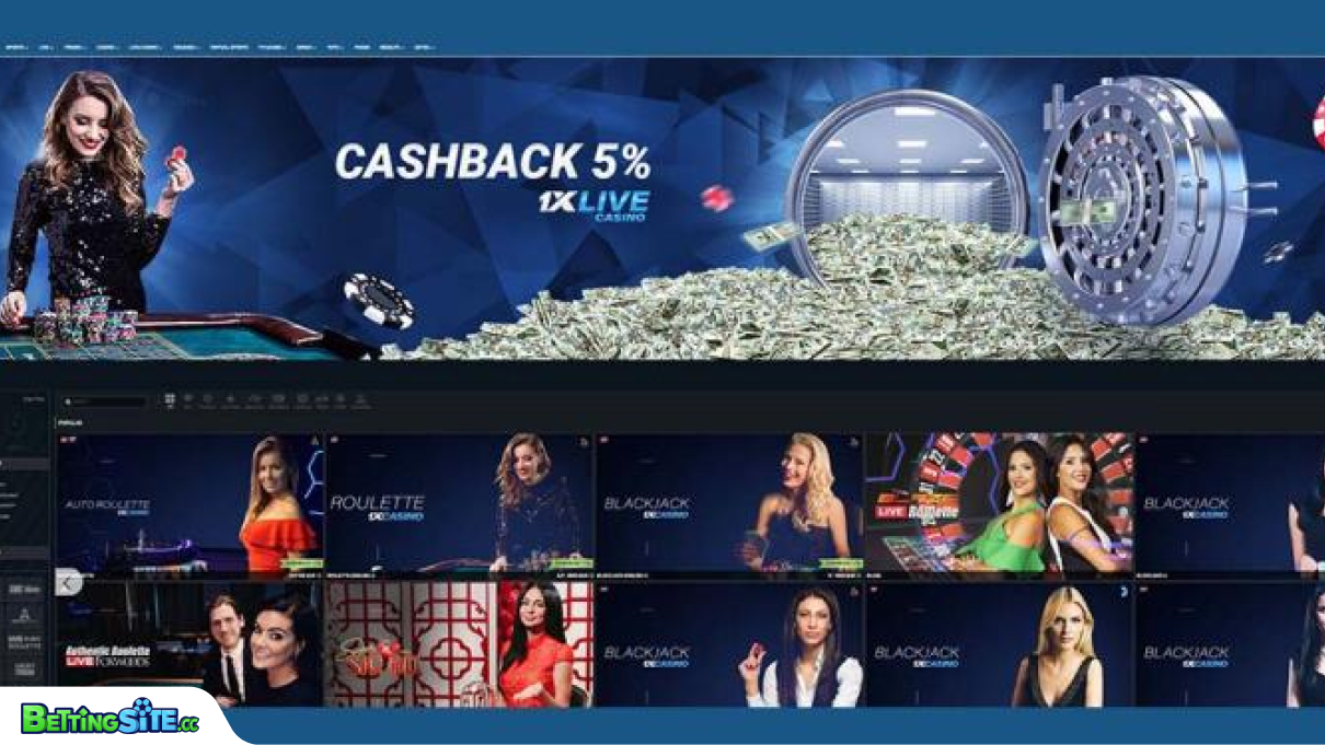 1xBet betting