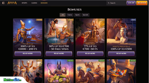 Atefia bonuses