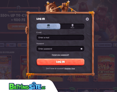 Bearo betting login