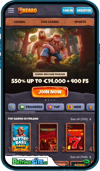 Bearo mobile app