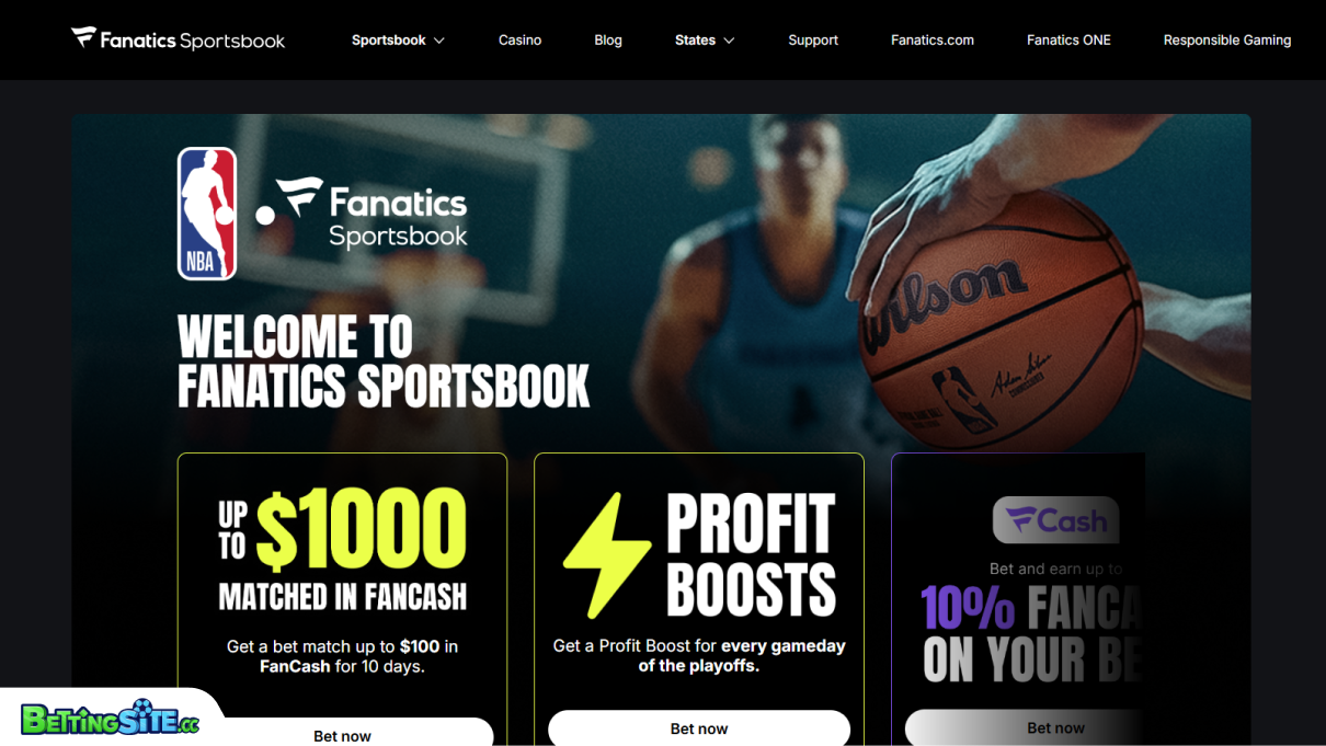 Fanatics betting