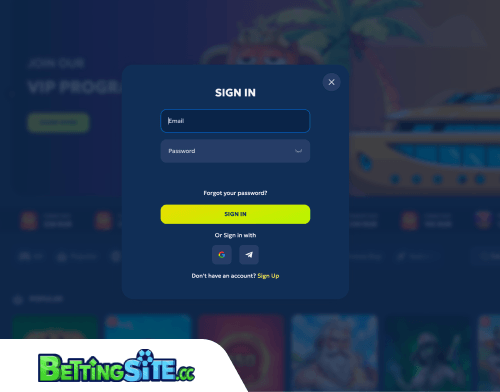 Galleon betting login