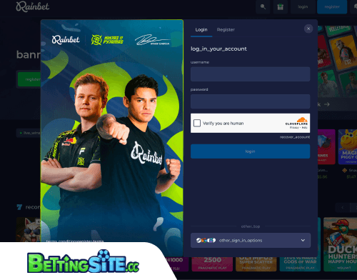 Rainbet betting login