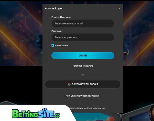 SilverPlay betting login