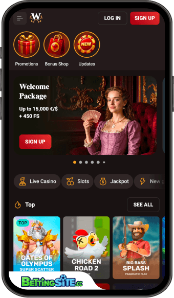 WinKingdom mobile app