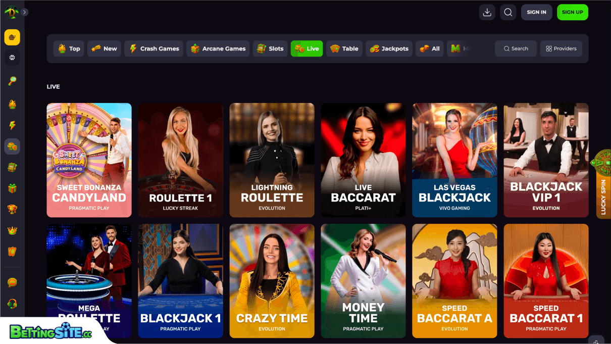 Drakaris live casino