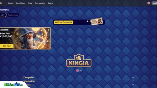 Kingia bonuses
