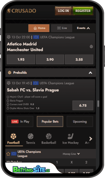 Crusado mobile app