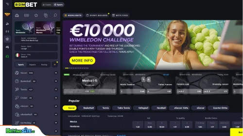 BDMBet sports section