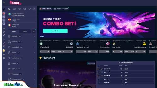 BoomsBet sports section