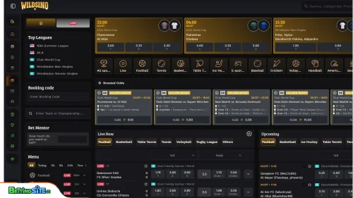 Wildsino sports section